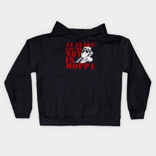 MOPP4 Funny Military Veteran Kids Hoodie